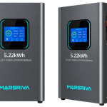 باتری لیتیومی 5.22 کیلووات ساعت 102 آمپر 51.2 ولت برند MARSRIVA مدل MR-LFP48-100-WMD